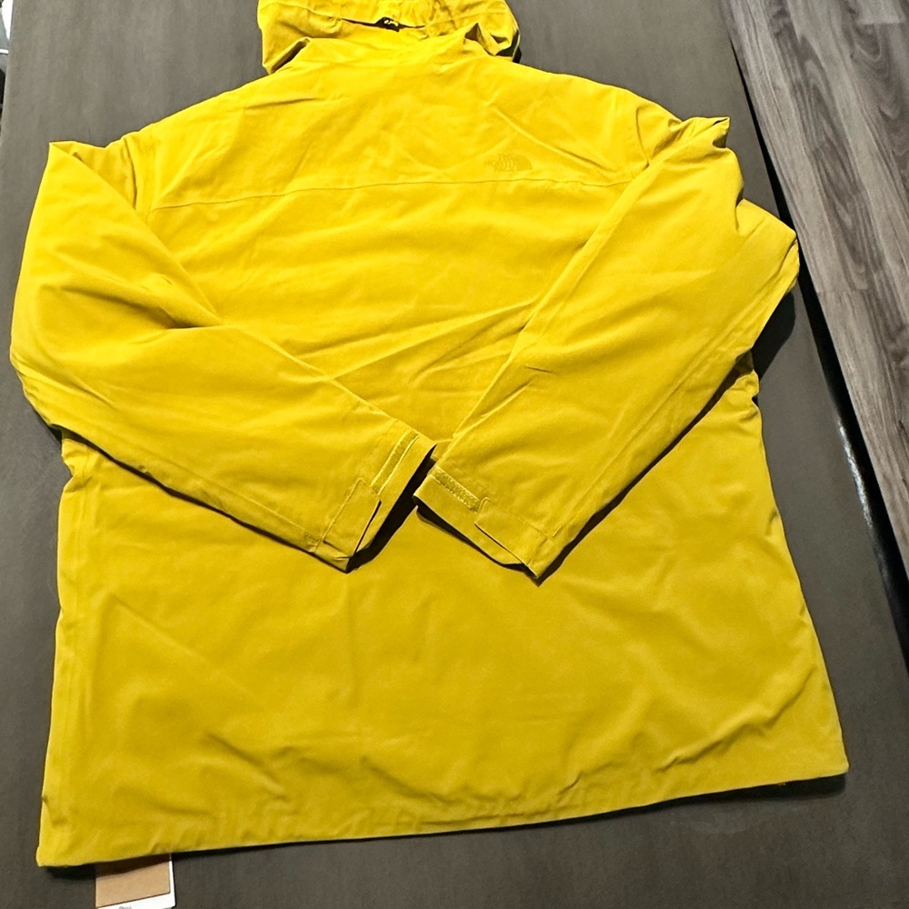 The North Face Thermoball Eco Tri Climate Hood Waterproof Jacket Gold Men’s 3XL - Picture 5 of 9